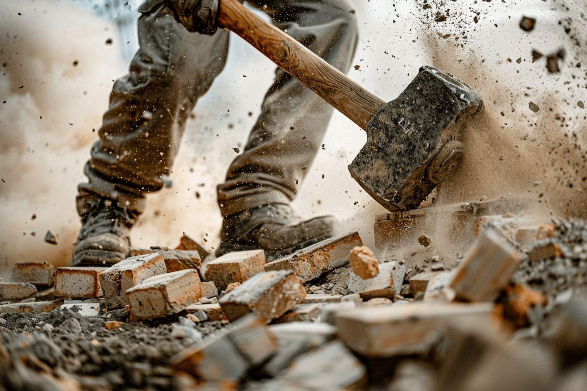 Comment casser un mur ou cloison en brique facilement — free download